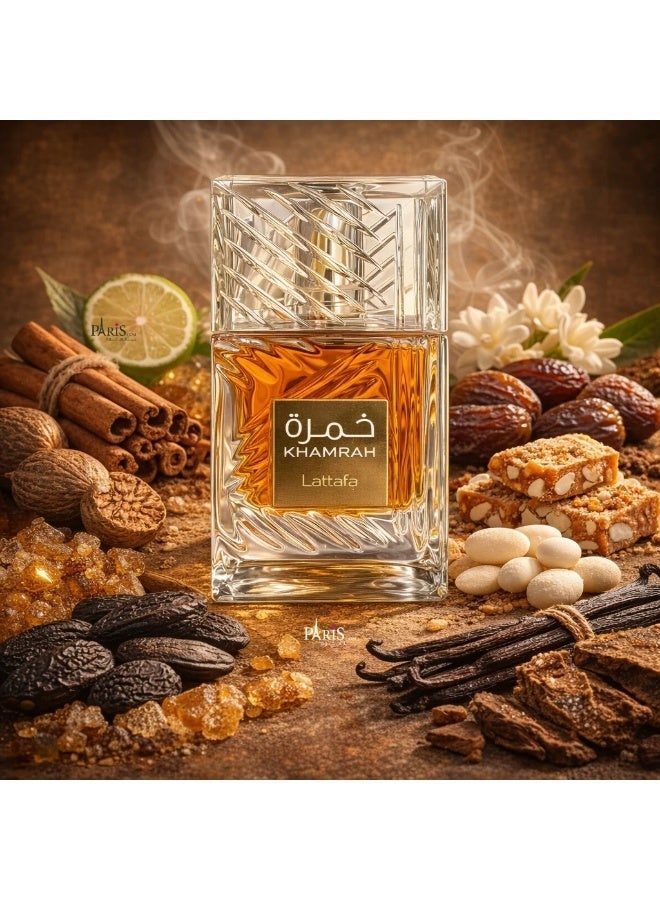 Lattafa Khamrah Unisex EDP by Lattafa 100ml - Image 4